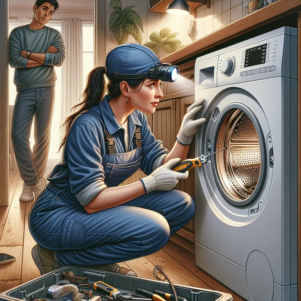 عیب یابی ماشین لباسشویی در قم