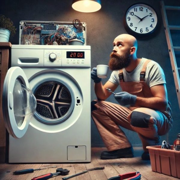 عیب یابی ماشین لباسشویی در قم