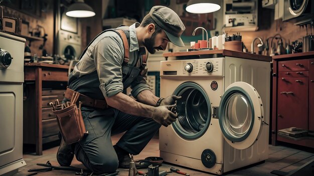 علت خرابی ماشین لباسشویی